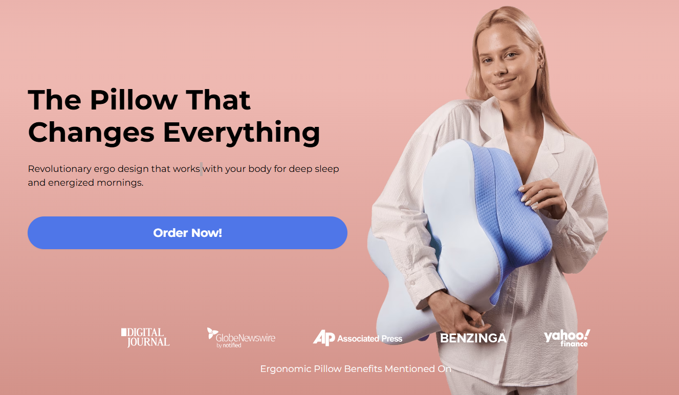 Derila ERGO Memory Foam Pillow