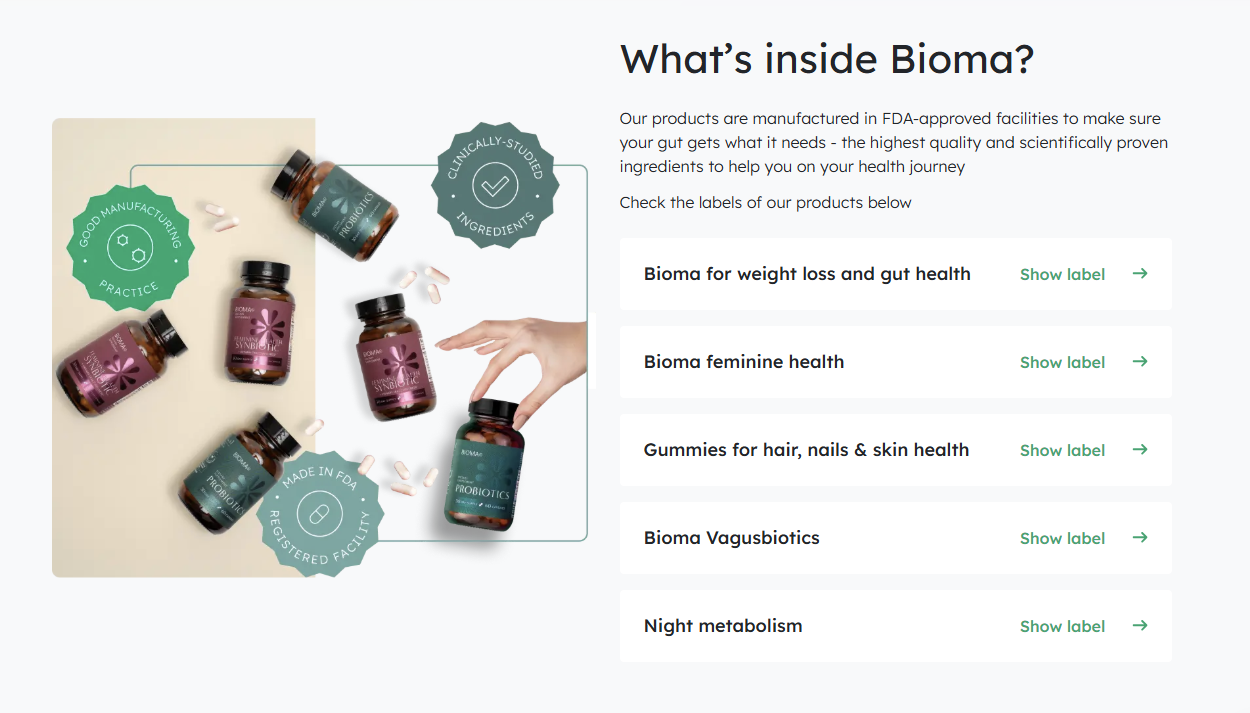 Bioma Probiotics