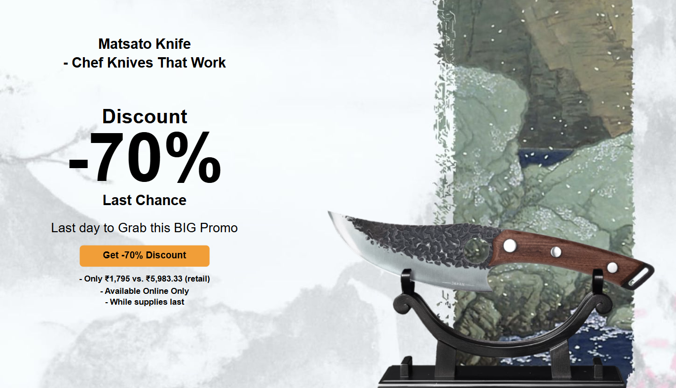 Matsato Chef Knife